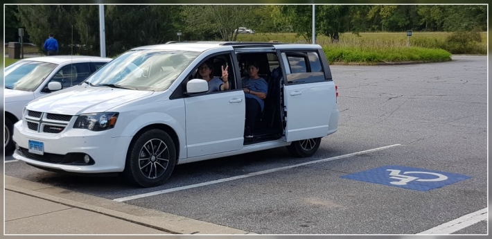1. Fahrt nach Atlanta